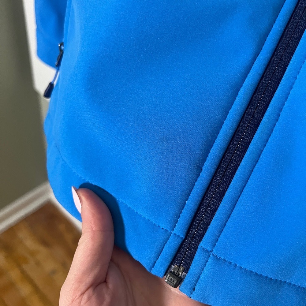 The North Face Windfall Softshell Performance Full Zip Blue Women Size XL - Picture 9 of 9